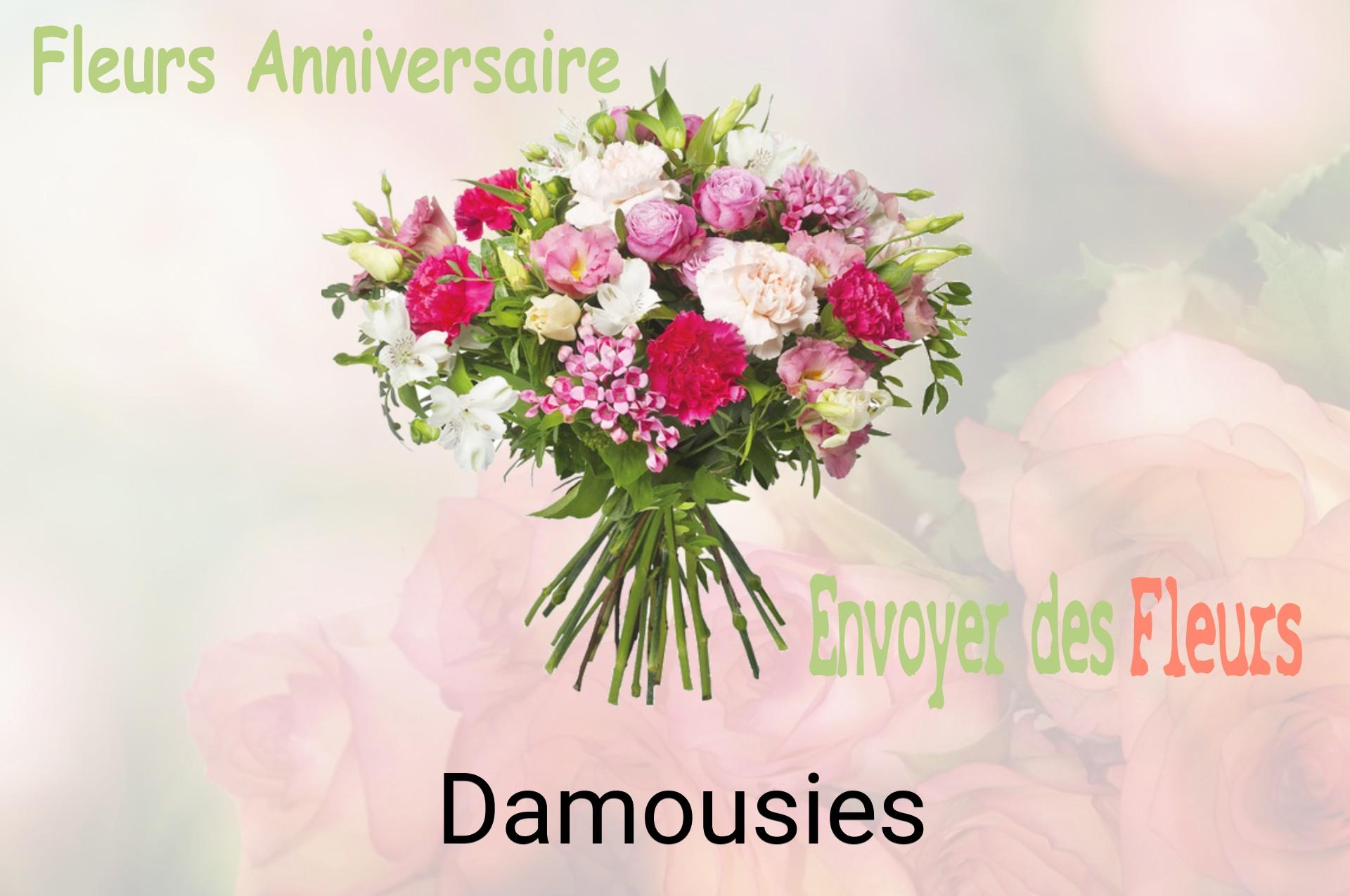 Bouquet de fleurs d’anniversaire livré à Damousies